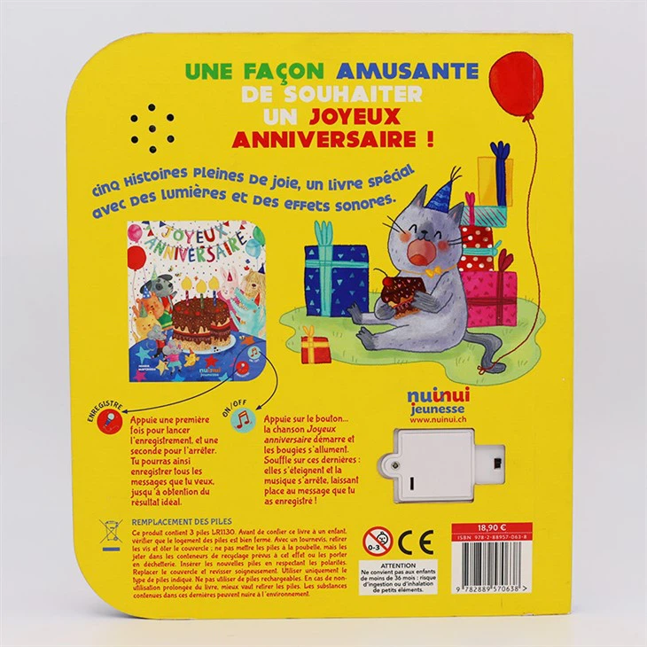 Környezetvédelmi anyagok Wiggles WC daloskönyv