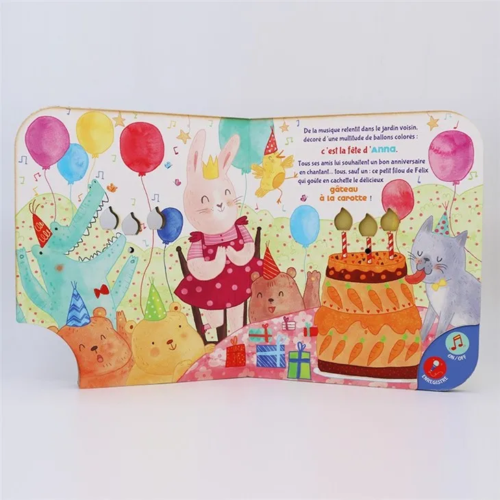 Let's Have A Party Today Wonderful Music Sound Book