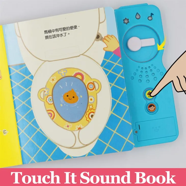 Low Cost Sound Board Interactive Toy For 2-5 Chlidren